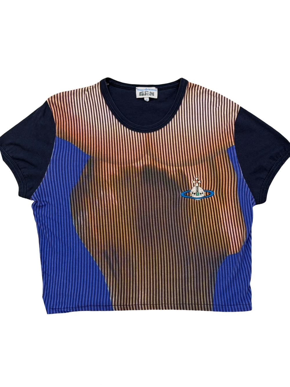Y2k Vivienne Westwood MAN Optical Illusion Orb T-Shirt